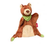 sigikid, Fille et Garçon, Marionnette à Main Chiffon Ours, Brun, 41987