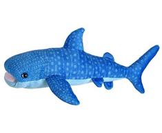 Wild Republic- Peluche Living Ocean Baleine Bleue, Doudou, 40 cm, 23477, Multicolore