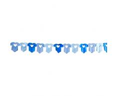 Folat Neu Guirlande Papier Body garçon, 6 m, 1 STK.