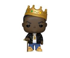 Funko- Figurines Pop Vinyl: Rocks: Notorious B.I.G. Crown Collectible Figure, 31550, Multicolour, Standard
