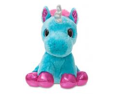 Aurora World 60860 Sparkle Tales Moonbeam Unicorn Peluche, Turquoise, 17,8 cm
