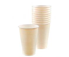 Amscan International 552287-57 Tasse en plastique Vanille 355 ml