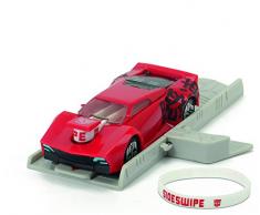 Dickie Toys 203112002 – Mission Racer Sideswipe, Transformers véhicule, 11 cm