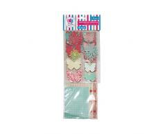 Dohe – Pack Too Cute, 3 Feuilles de décoration Stickers (18052)