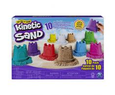 Kinetic Sand - 6052995 - Jouet enfant - Loisirs Créatifs - Multi Pack Mini Recharges 10 coffrets de 127 g de sable Kinetic Sand