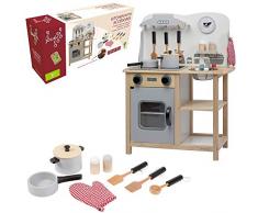 Jouéco Cuisine en Bois avec Accessoire, 80055
