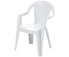 Plastica - A1500253 - Ameublement Et Décoration - Fauteuil en Plastique - Blanc