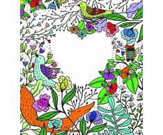 GMMH Peinture par numéro Housse de Coussin Set Complet Toile selbstgestalteter Housse de Coussin (2)