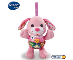 VTech Baby – Peque Chien de Peluche interactif Rose