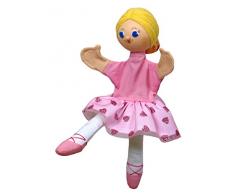 ABA Aba71186 Balerina Sarah Marionnette, 32 cm