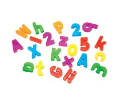 Learning Resources dapprentissage magnétique lettres de lalphabet et chiffres - nest pas Livré avec un tableau magnétique - Version Anglaise