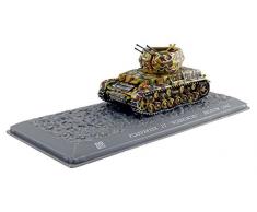 Solido- Miniature Voiture Flakpanzer Iv Wirbelwind Belgique 1944 Echelle 1/72, 7200507, Vert/Gris