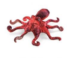 Folkmanis Marionnette à Main en Pieuvre Rouge