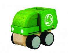 PlanToys - PT6319 - Jouet en bois - Véhicule - Camion Recyclage