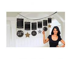 Amscan International Lanterne 220321 Garlandgrlnd Lntrn Spark Celeb AAA
