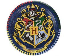 Unique Party Harry Potter lot 8 petites assiettes en carton de fête