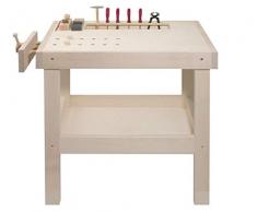 Unbekannt Peter Bausch 490 V Pebaro Établi en Bois höhenverstell Jouet