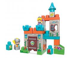 Mega Bloks Château Fort, jeu de blocs de construction, 30 pièces, jouet pour bébé et enfant de 1 à 5 ans, FMC01