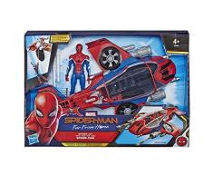 Marvel Spider-Man Far From Home – Véhicule Spiderjet et figurine - Jouet Spider-Man