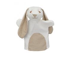 MU mubrno 20402 A Lapin 25 cm Mimi, Points, Marionnette, Multicolore