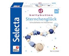 Selecta 64014 Attache Sucette astérisque Bonheur, Multicolore