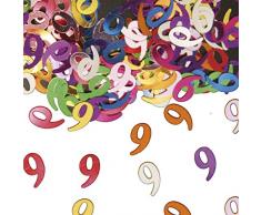 Folat Confettis de Table Motif Nombre