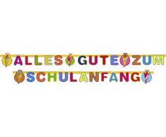 Riethmüller Neu Guirlande Alles Gute zum rentrée Scolaire, 3 m de Long