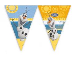 Guirlande fanions Olaf - Taille Unique