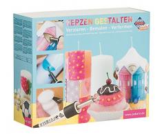 Pebaro 0277 – Kit de Bricolage Bougies Décorer, avec 2 Bougies et 3 Serviettes