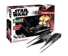 Revell Build & Play Star Wars 06771 Maquette à Construire Kylo Ren Tie Fighter, échelle 1/70, 6771, Noir