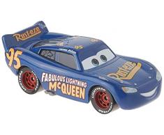 Disney Pixar Cars petite voiture Le Fabuleux Flash McQueen bleue, jouet pour enfant, FGD57