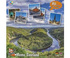 FindeFuxx Memo Saarland: 80 Spielkarten (40 Bildpaare)