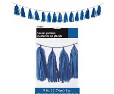 Unique Party 62956 9 m Papier Guirlande Pompon