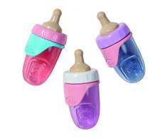 Baby Born - 30865 - Biberon Baby Born avec 2 embouts inclus - modèle aléatoire Rose, Violet ou Bleu