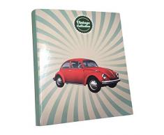 Pacsa 25001 Classeur Vintage A4 avec Recharge