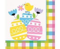 Unique Party- Serviettes de table, 72642, Multicolore