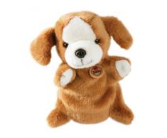 Heinrich Bauer - 11807 - Marionnette à Main Chien en Peluche - Marron