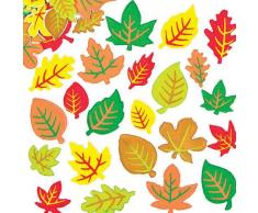 Baker Ross Leaf Foam Stickers for Craft