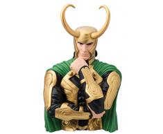 Marvel - Tirelire Buste Loki, 65BBLO12 - Vert, Or et Noir