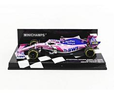 Minichamps- Voiture Miniature de Collection, 417190011, Pink/White