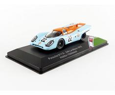 CMR Porsche 917 K Gulf - Le Mans 1970 Voiture Miniature, CMR43009, Bleu Clair/Orange