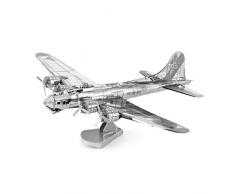 Metal Earth - 5061091 - Maquette 3D - Aviation - B-17 Flying Fortress - Boeing - 14,7 x 11,3 x 4,3 cm - 2 pièces