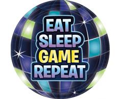 Amscan International 542412 Lot de 8 assiettes en carton Motif Battle Royal 18 cm