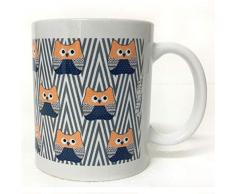 ARTEMODEL- Mug Hibou, Multicolore (1)