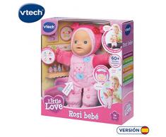 VTech – Little Love Rita aprende a Parler, poupée Interactive Little Love - Rosi 19.3 x 15.5 x 9.1
