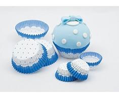 Givi Italia 100 gâteau Tasses cm. 3 x 2 bébé garçon