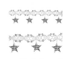 Widmann Guirlande avec inscriptions « Happy new year »