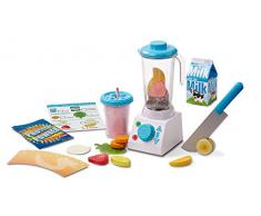 Melissa & Doug- Smoothie Make Blender Set, 19841, Multicolore