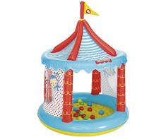 Bestway Fisher-Price pour Enfant Gonflable Circus Boule Pit Tente, Inclut 25 balles