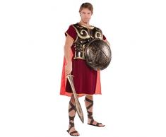 amscan 841614-55 Spartan Assiette Poitrine avec déguisement de Cape